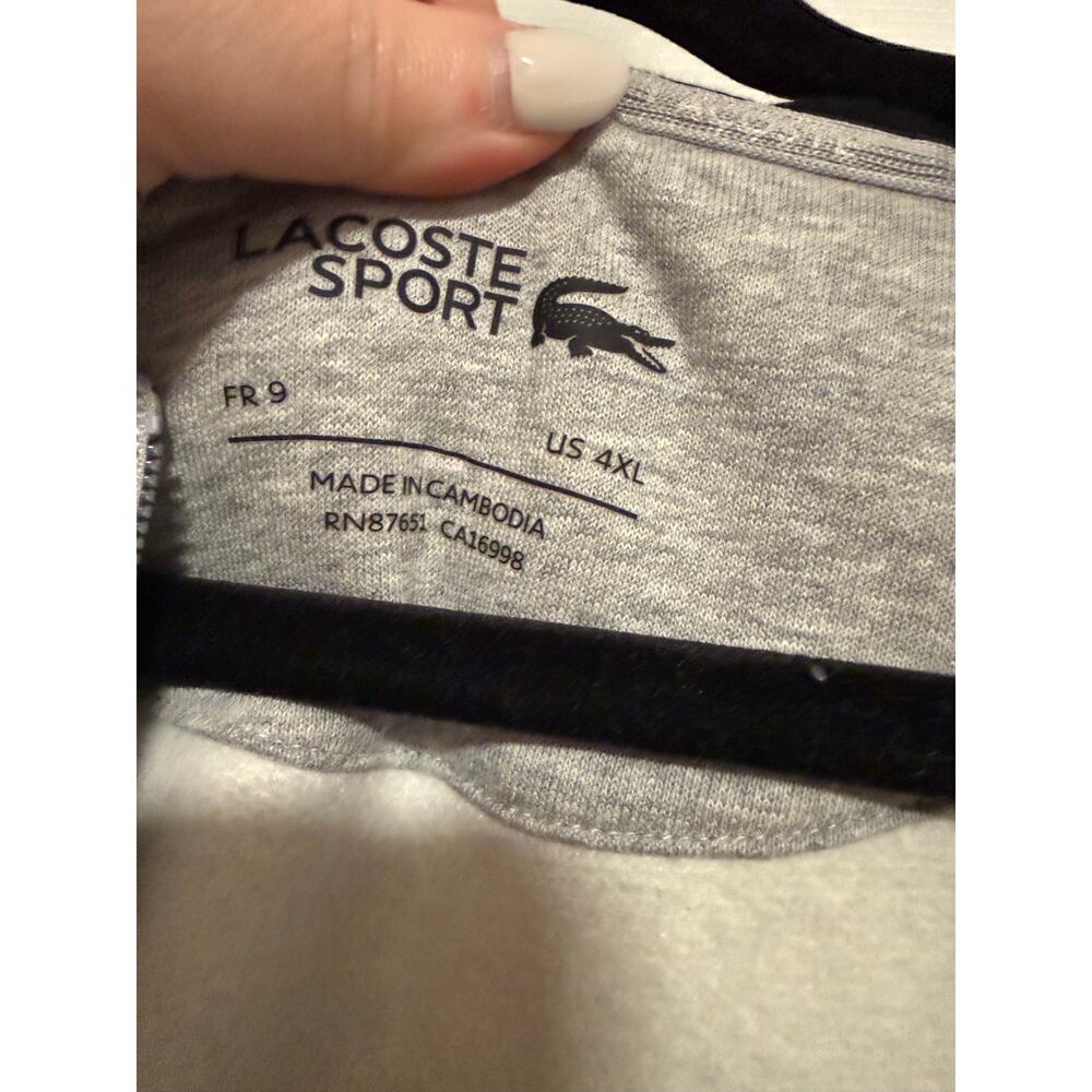 Lacoste Mens Hoodie size 4XL - Picture 3 of 5